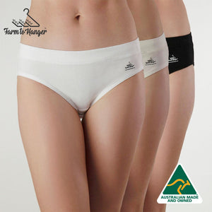 Farm To Hanger - Comfy Bum Knickers - Multi Triple Set
