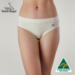 Farm To Hanger - Comfy Bum Knickers - Natural
