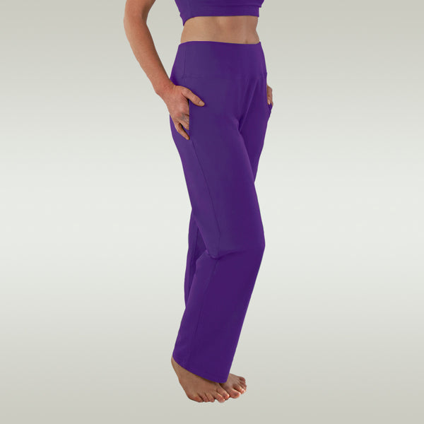 PRE-ORDER 3OTH MAY - Eco Active Yoga Pants - Purple