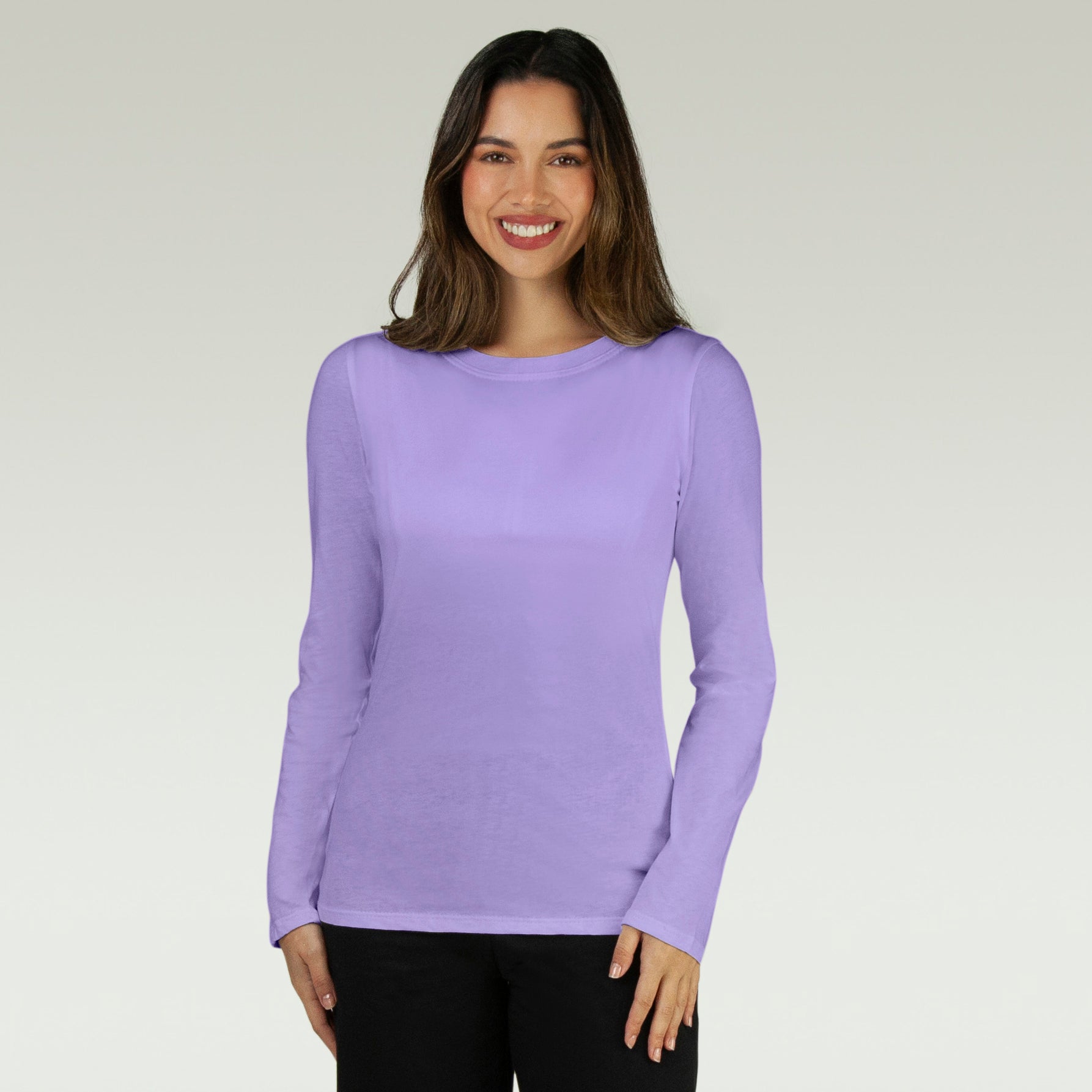 Long Sleeve Humble Tee - Lavender