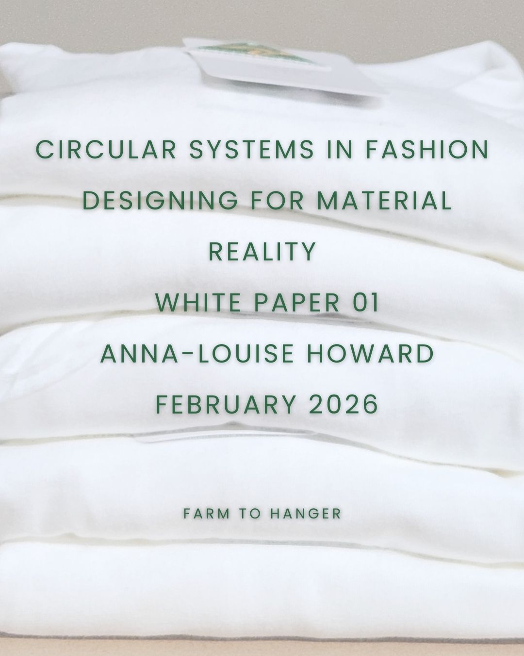 Circular Systems in Fashion: Designing for Material Reality