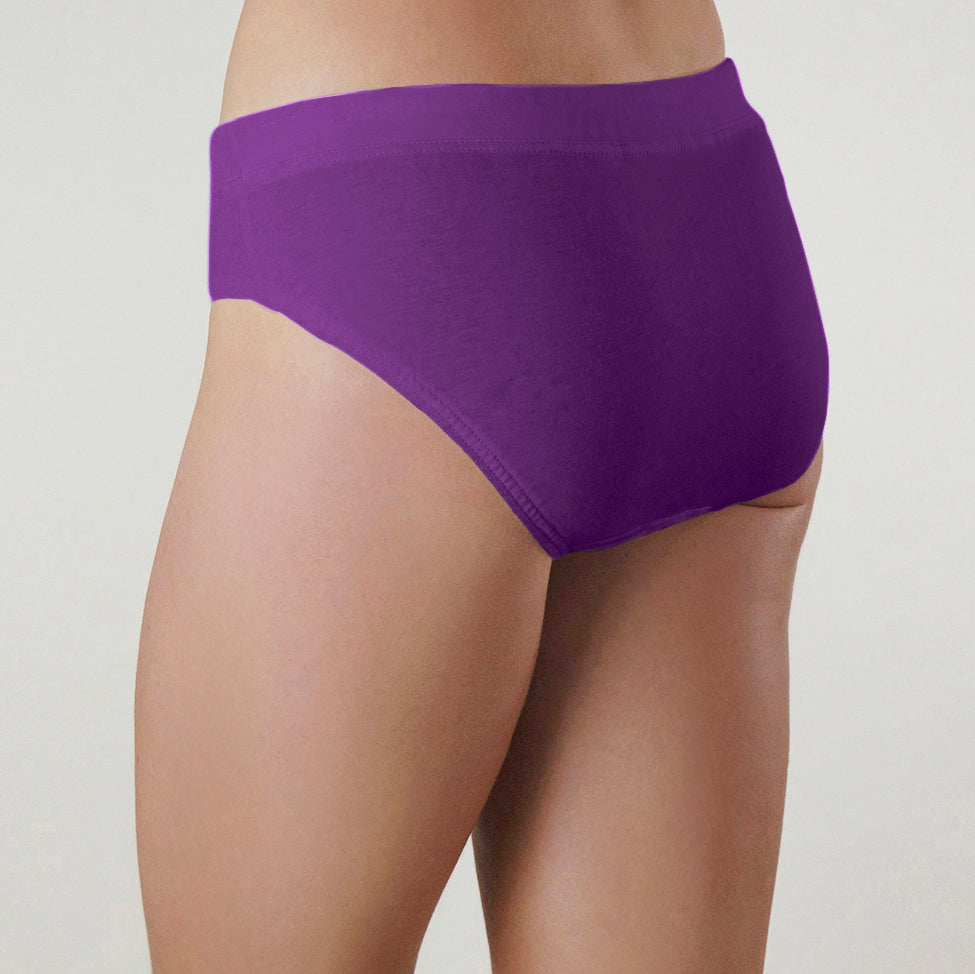 Comfy Bum Knickers - Purple