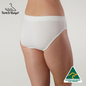 Farm To Hanger - Comfy Bum Knickers - Natural