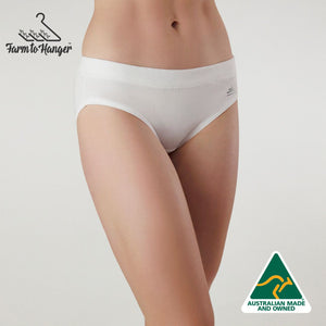 Farm To Hanger - Comfy Bum Knickers - Natural