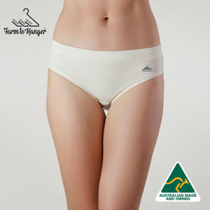 Farm To Hanger - Comfy Bum Knickers - Natural