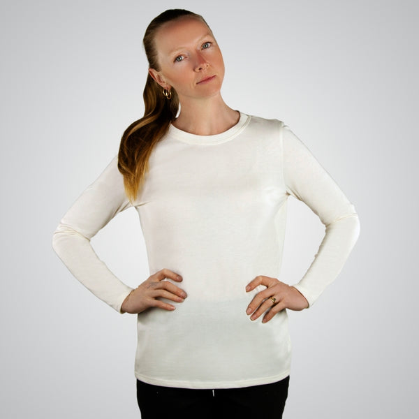 Long Sleeve Humble Tee - Natural