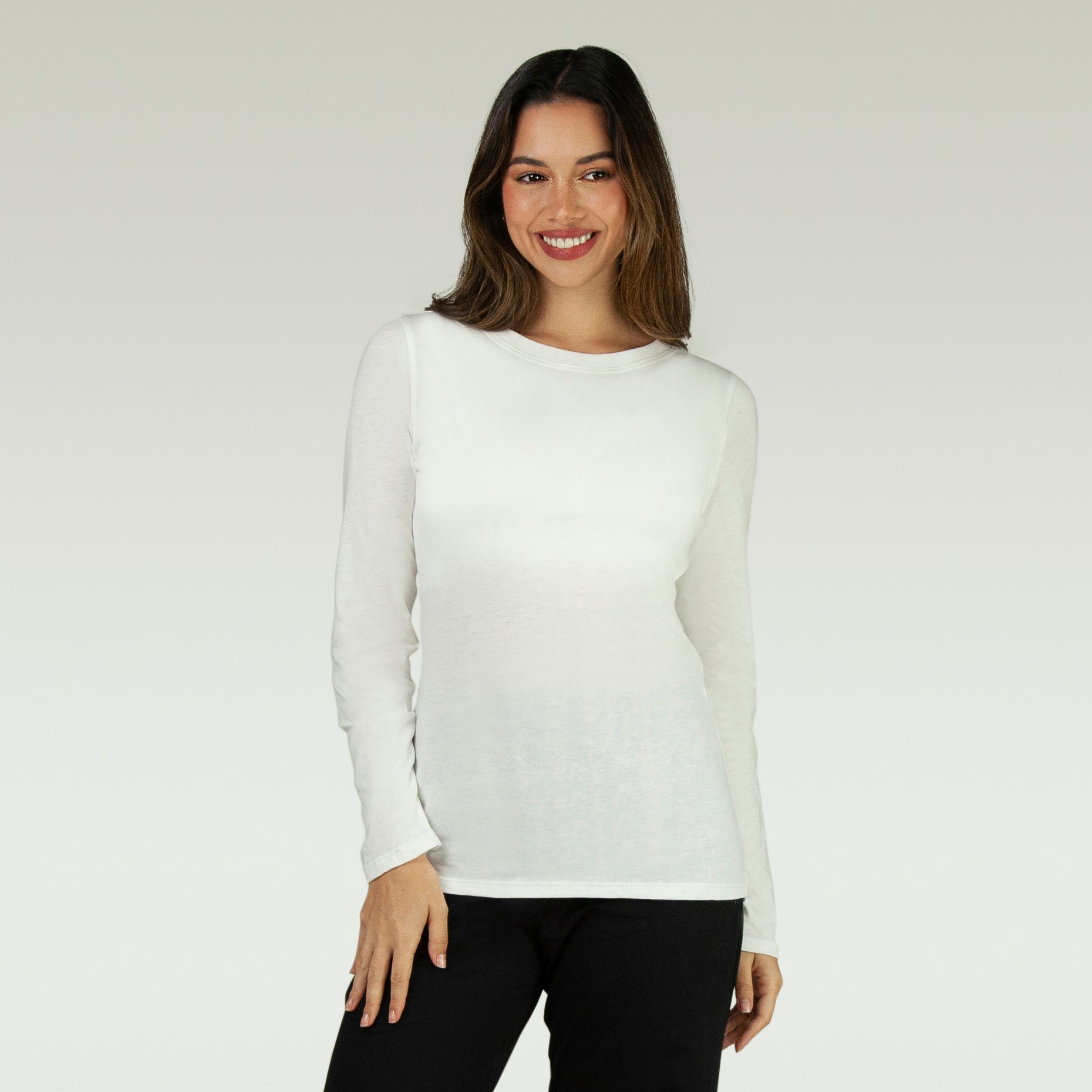 WINTER COLLECTION SET- Long Sleeve Humble Tees - White x 2