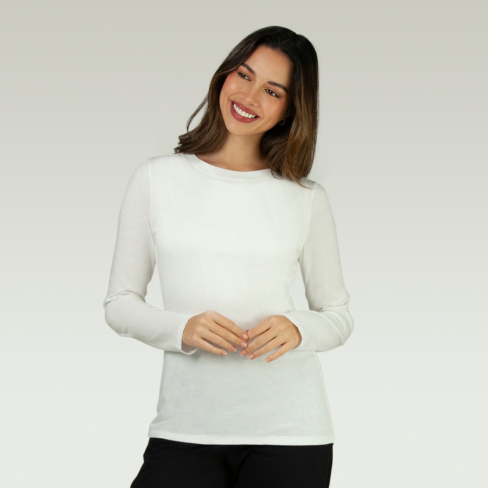 WINTER COLLECTION SET- Long Sleeve Humble Tees - White x 2
