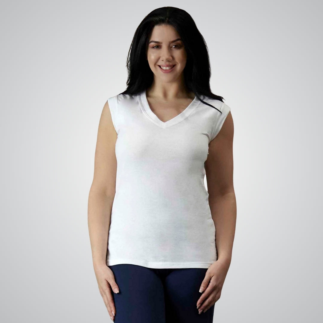 Sporty V - White