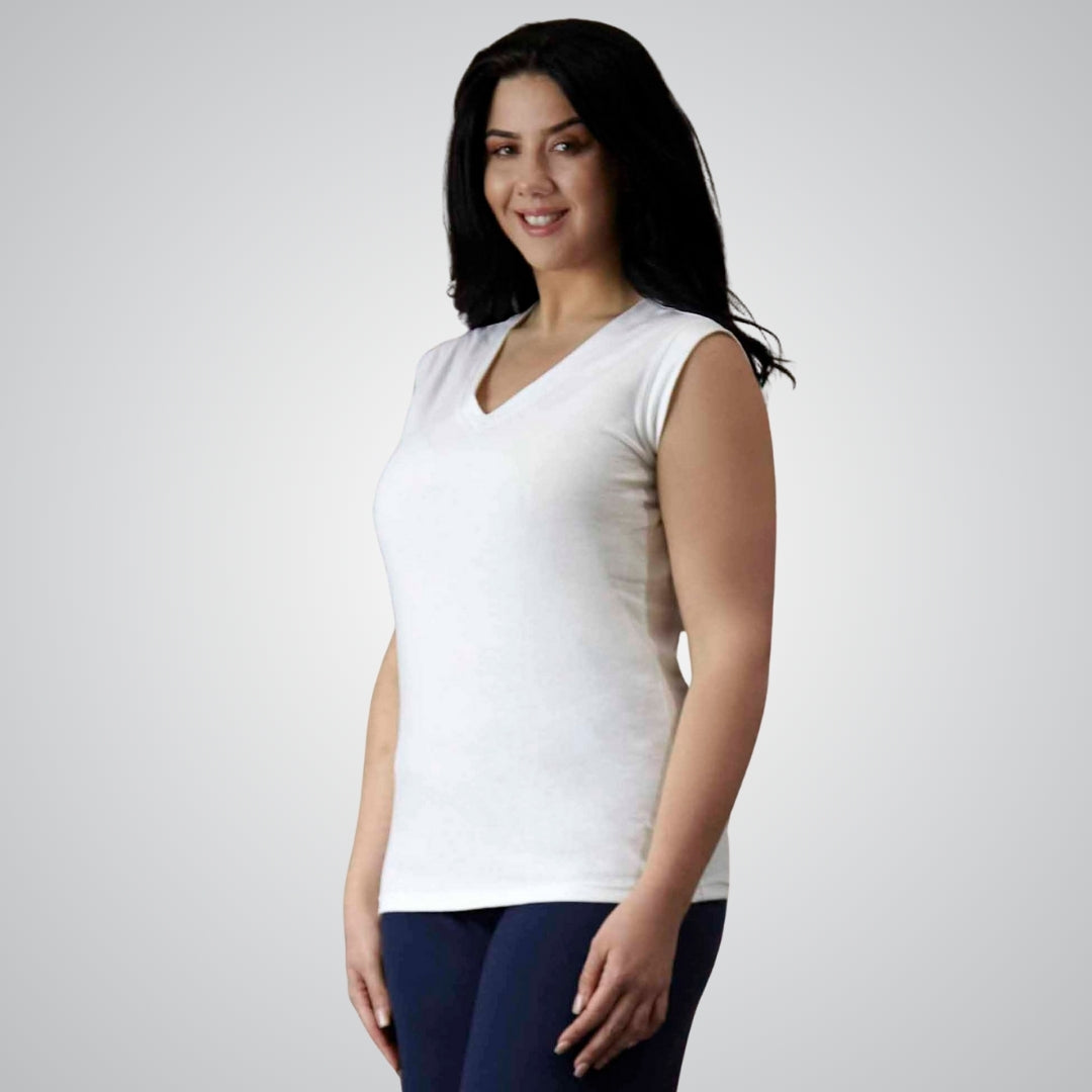 Sporty V - White