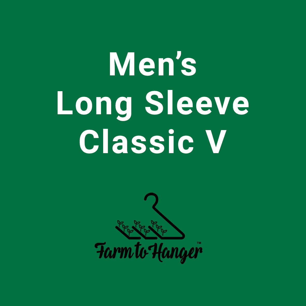 Men's - Long Sleeve Classic V - Navy