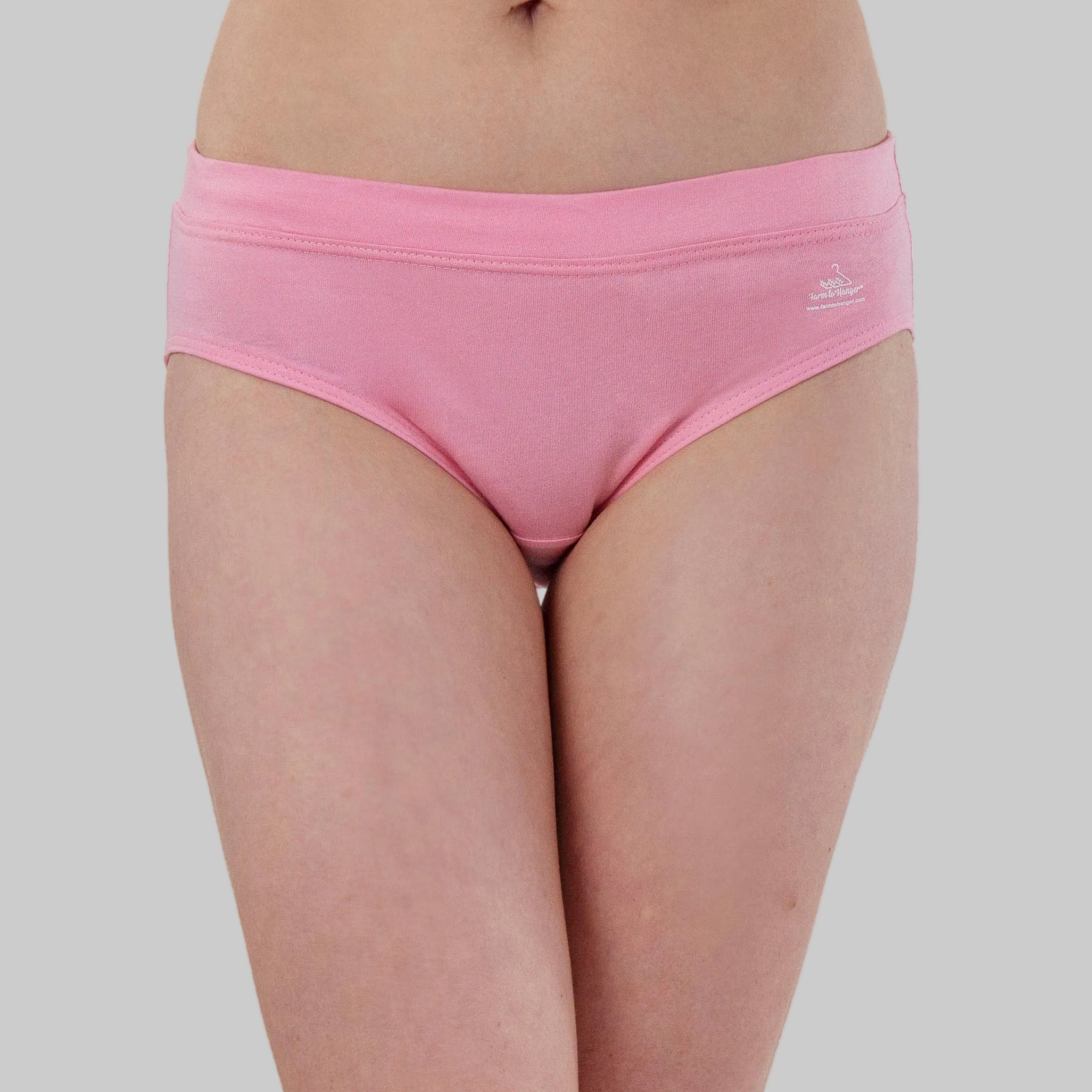 Comfy Bum Knickers - Triple Set - Pure Pink